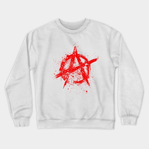 anarchy Crewneck Sweatshirt by berserk
